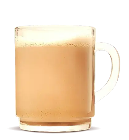 Glass Tea Mug in Realistic Style