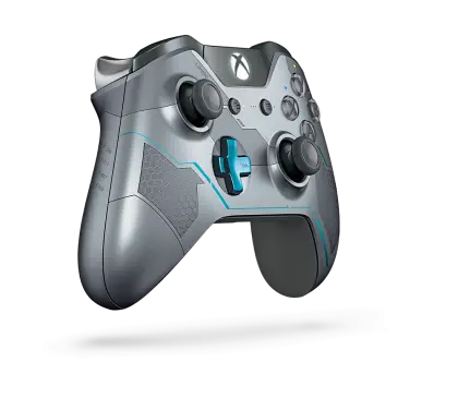 Silver Gaming Controller with Advanced Design