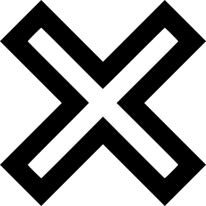 Black Cross Symbol