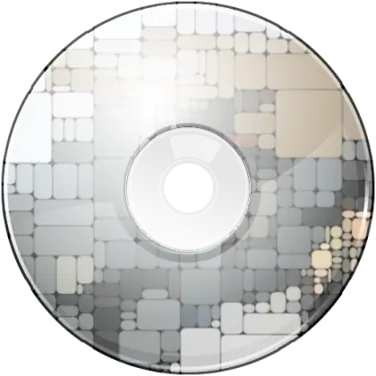 Gradient Disc Illustration for Technology