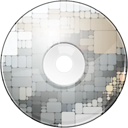 Gradient Disc Illustration for Technology