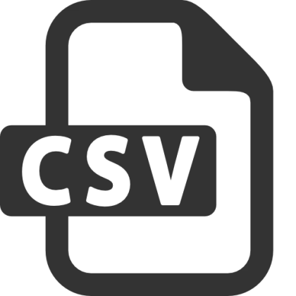 CSV File Icon