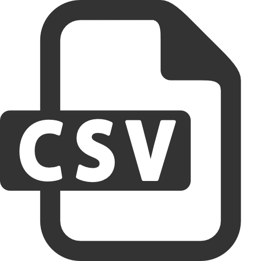 CSV File Icon