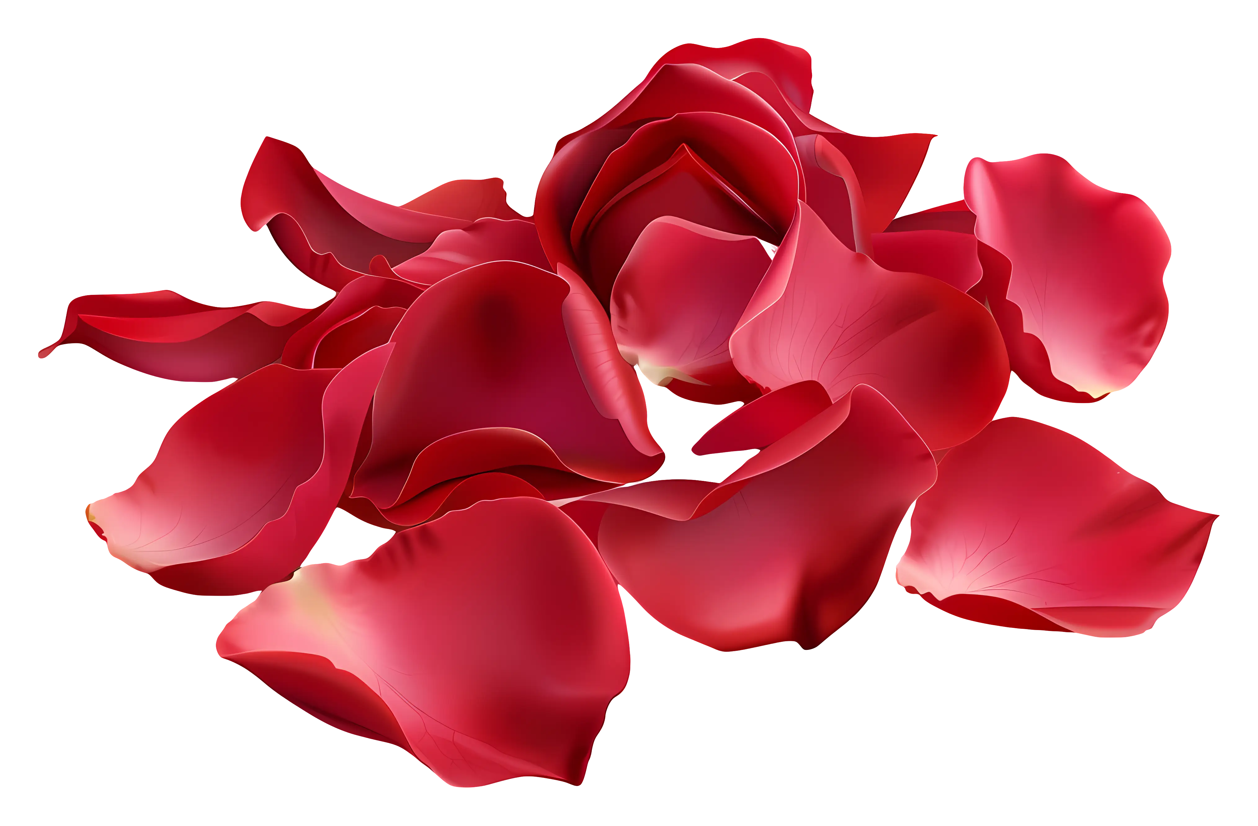 Red Rose Petals for Romantic Decor