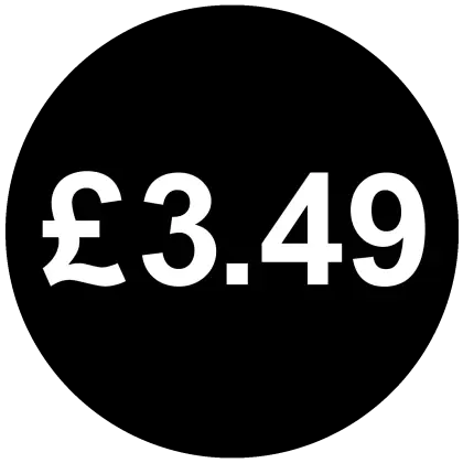 Price Tag Â£3.49