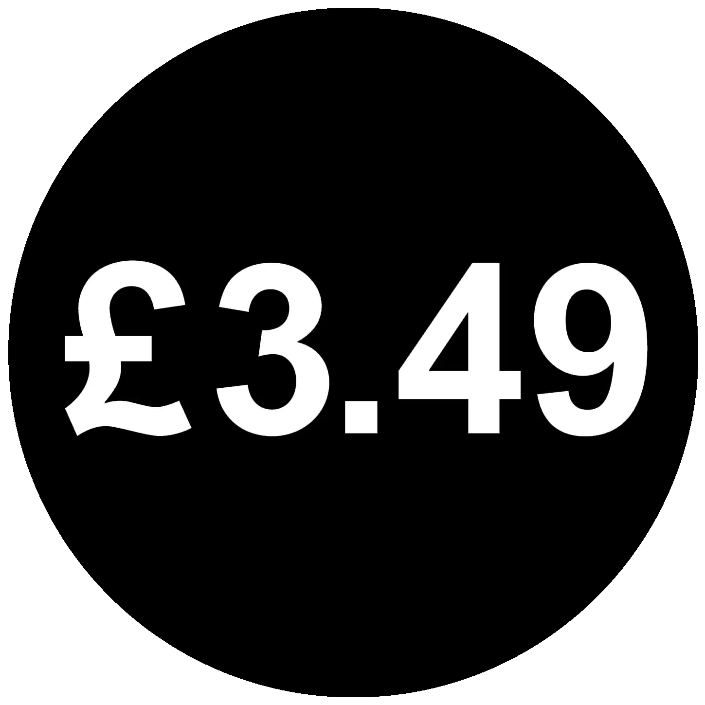 Price Tag £3.49