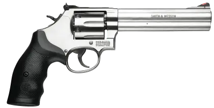 Polished Metal Revolver Gun