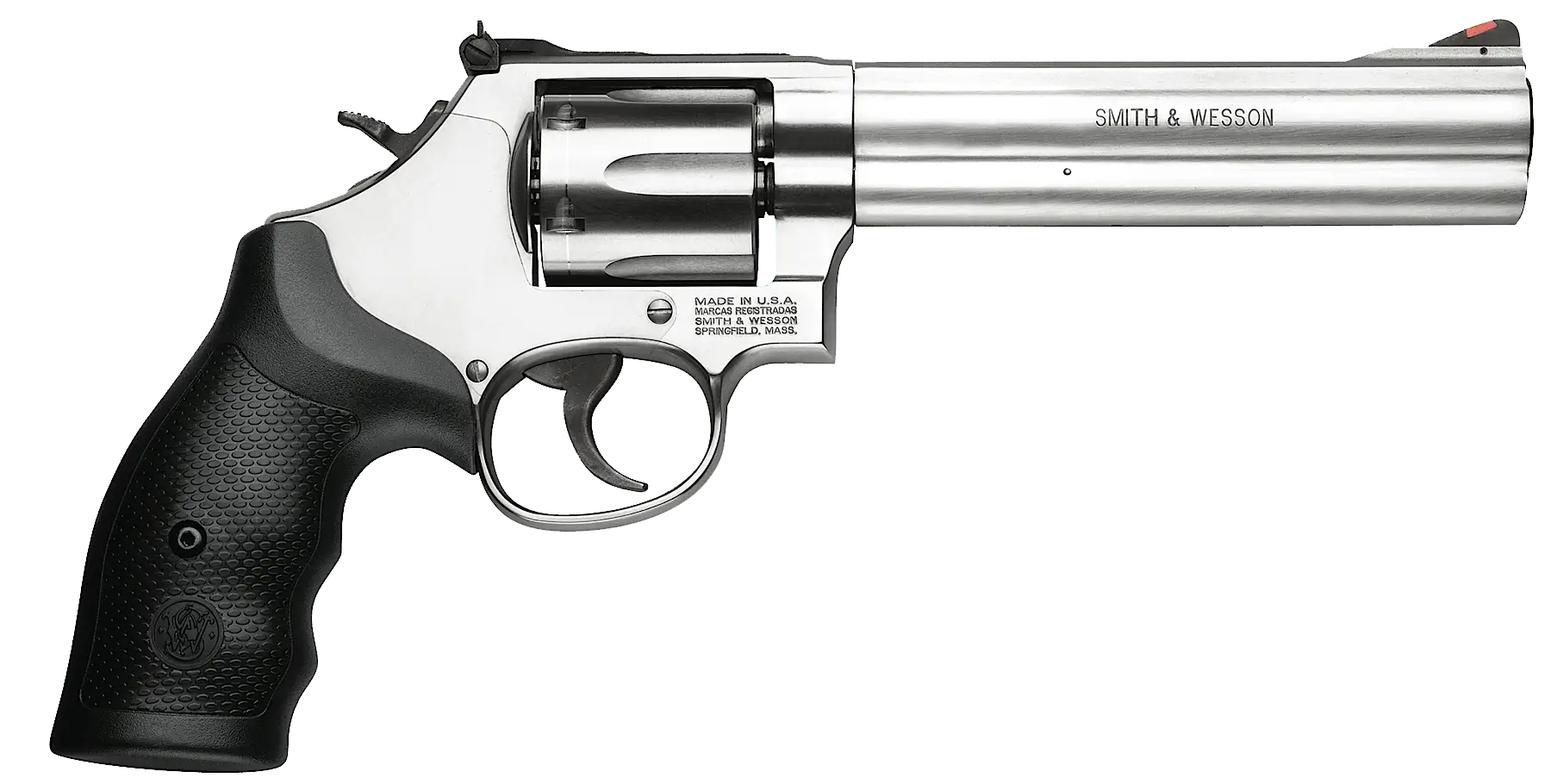 Polished Metal Revolver Gun