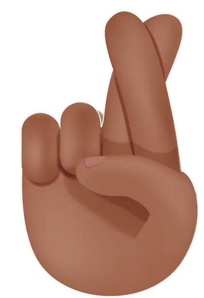 Fingers Crossed Gesture