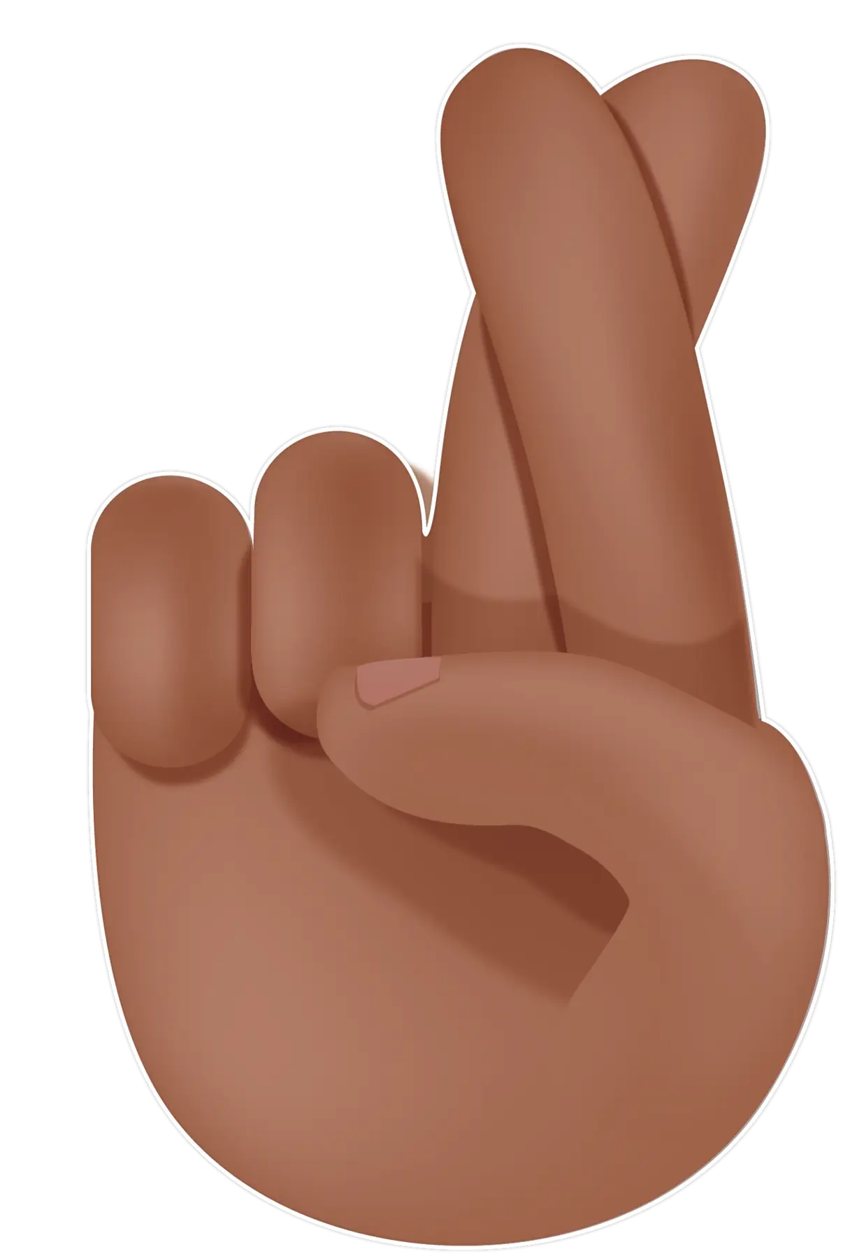 Fingers Crossed Gesture