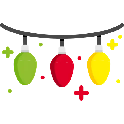 Colorful Christmas Lights