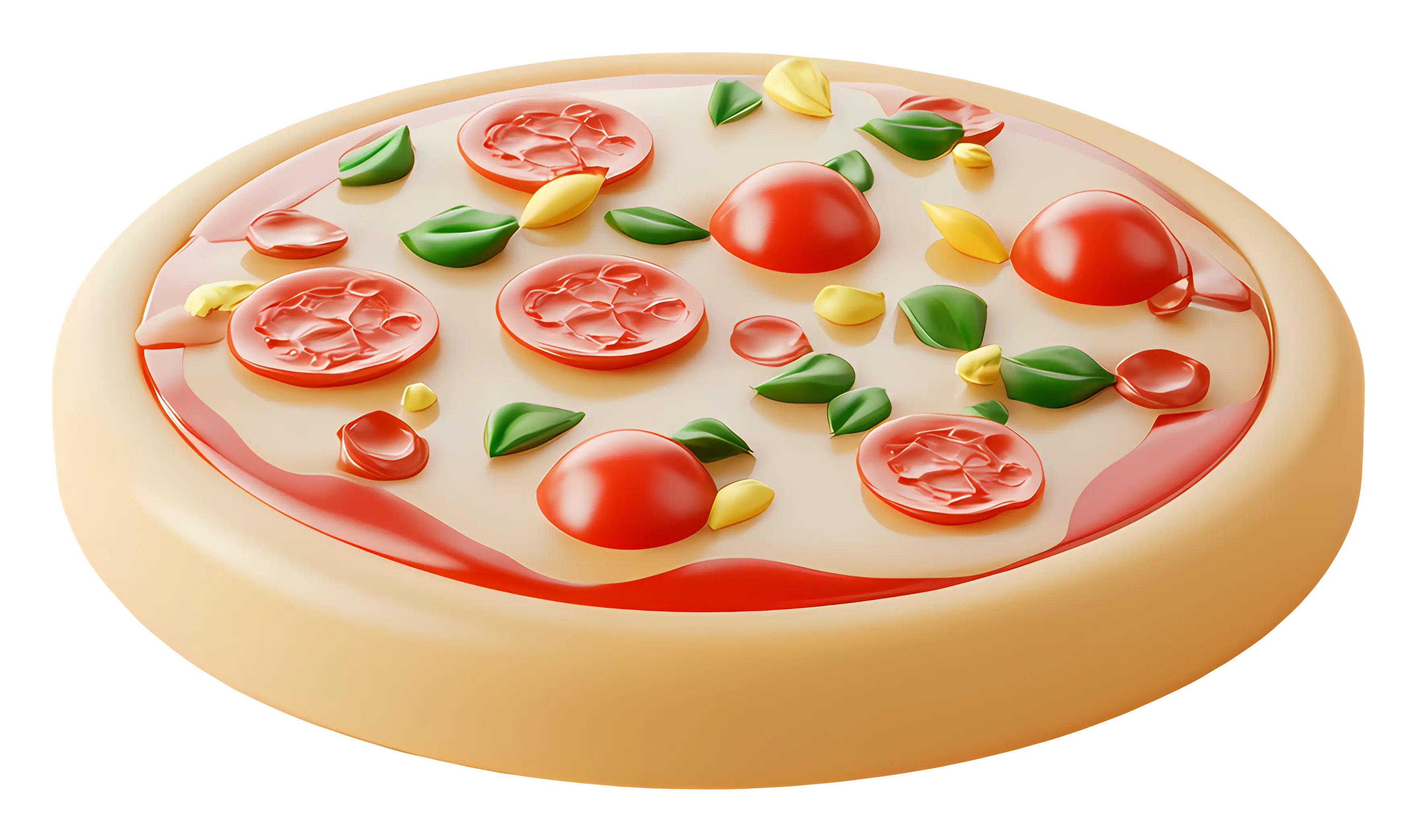 Delicious Pizza Illustration
