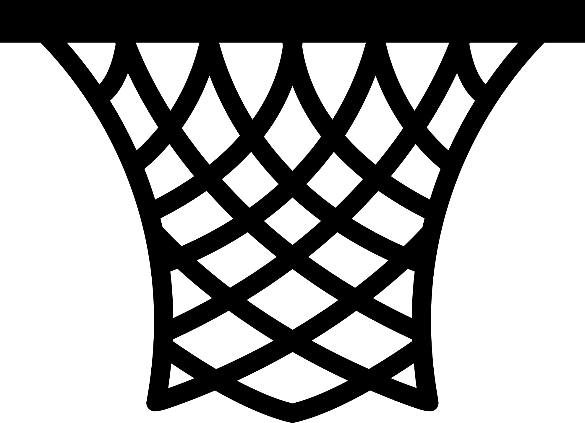 Basketball Net Illustration