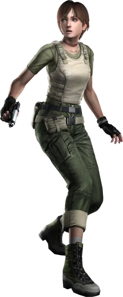 Female Soldier Character in Tactical Pose