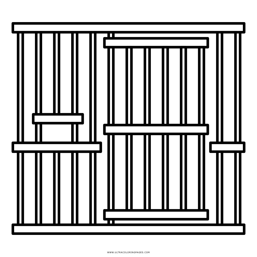 Jail Bars Illustration