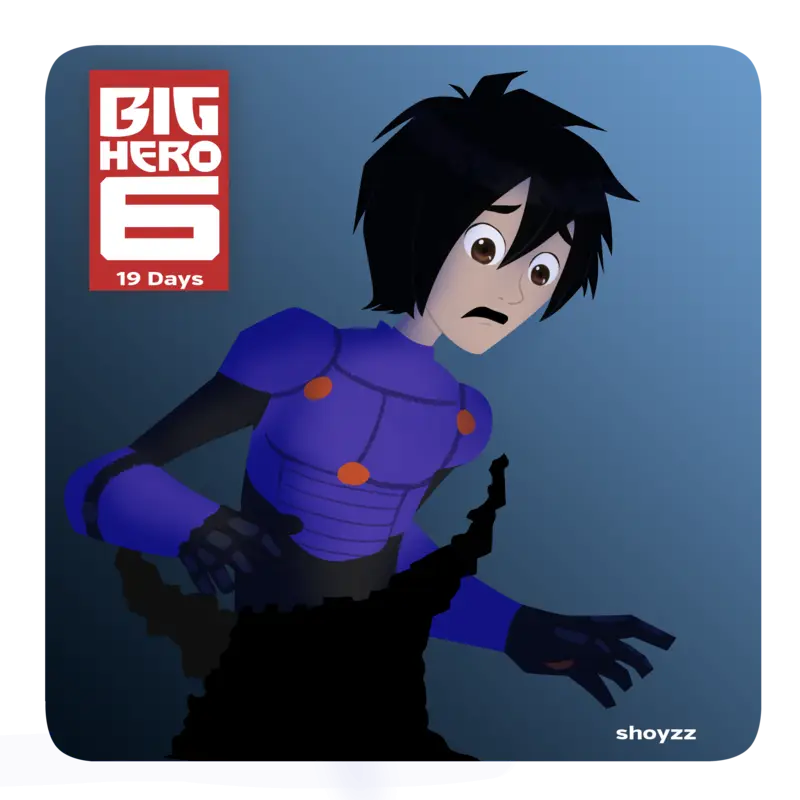 Animated Character from Big Hero 6