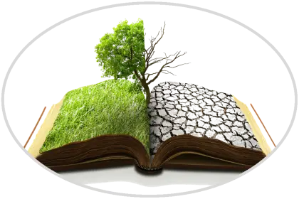 Book with Tree and Drought