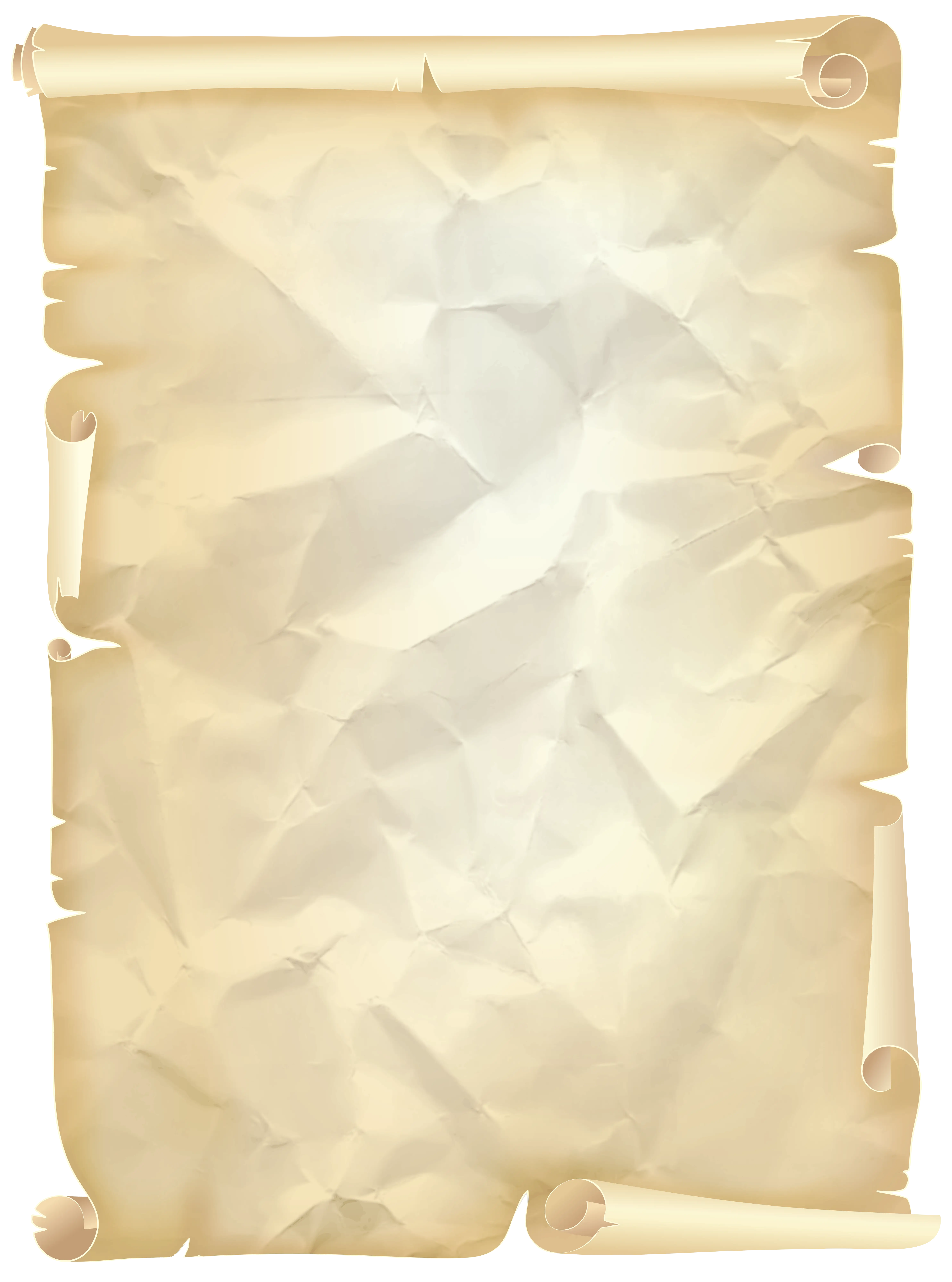 Vintage Old Scroll Paper