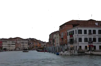 Scenic Venetian Canal with Historic Buildings