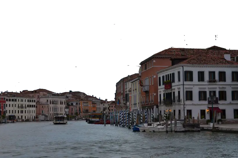 Scenic Venetian Canal with Historic Buildings