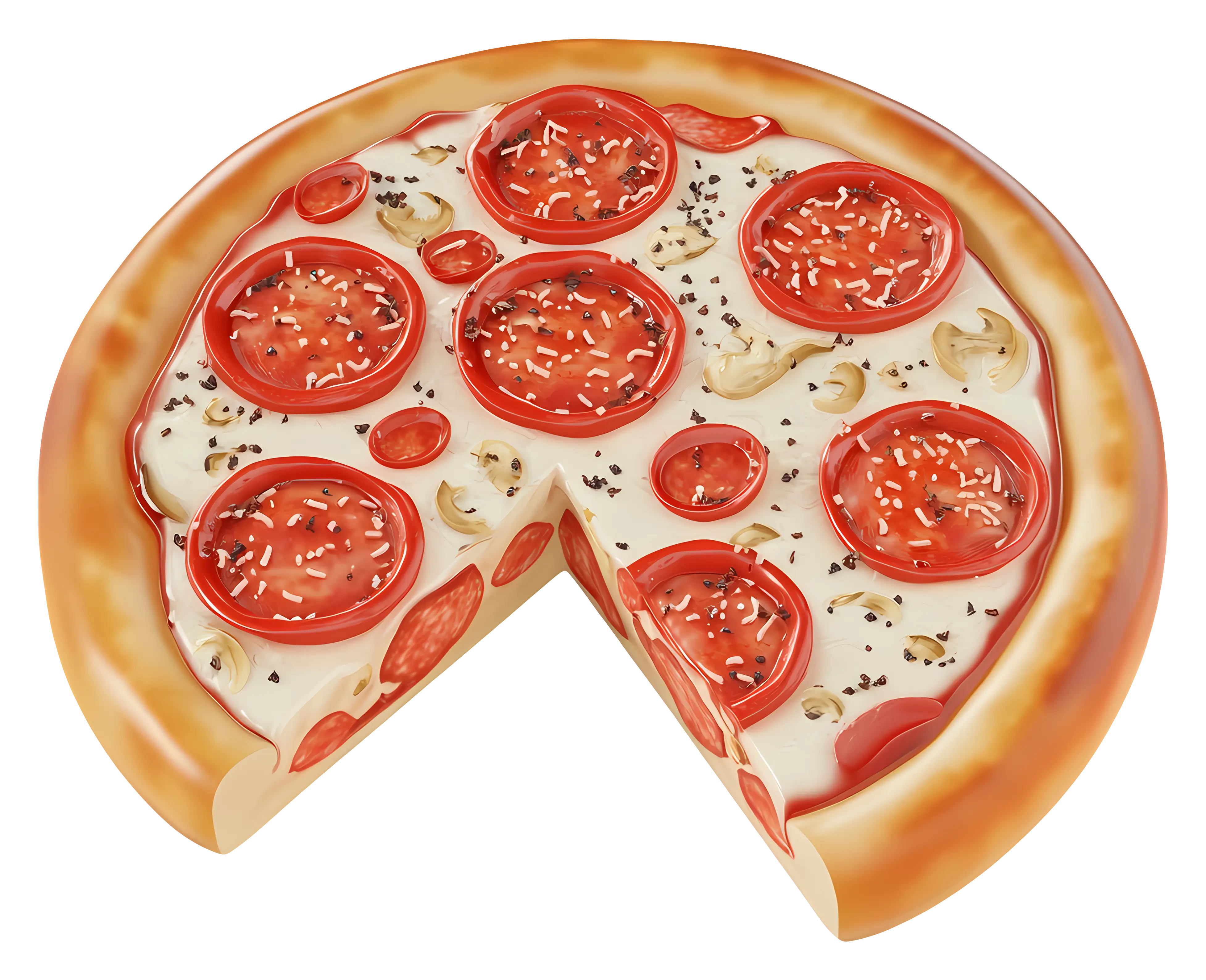 Delicious Pepperoni Pizza