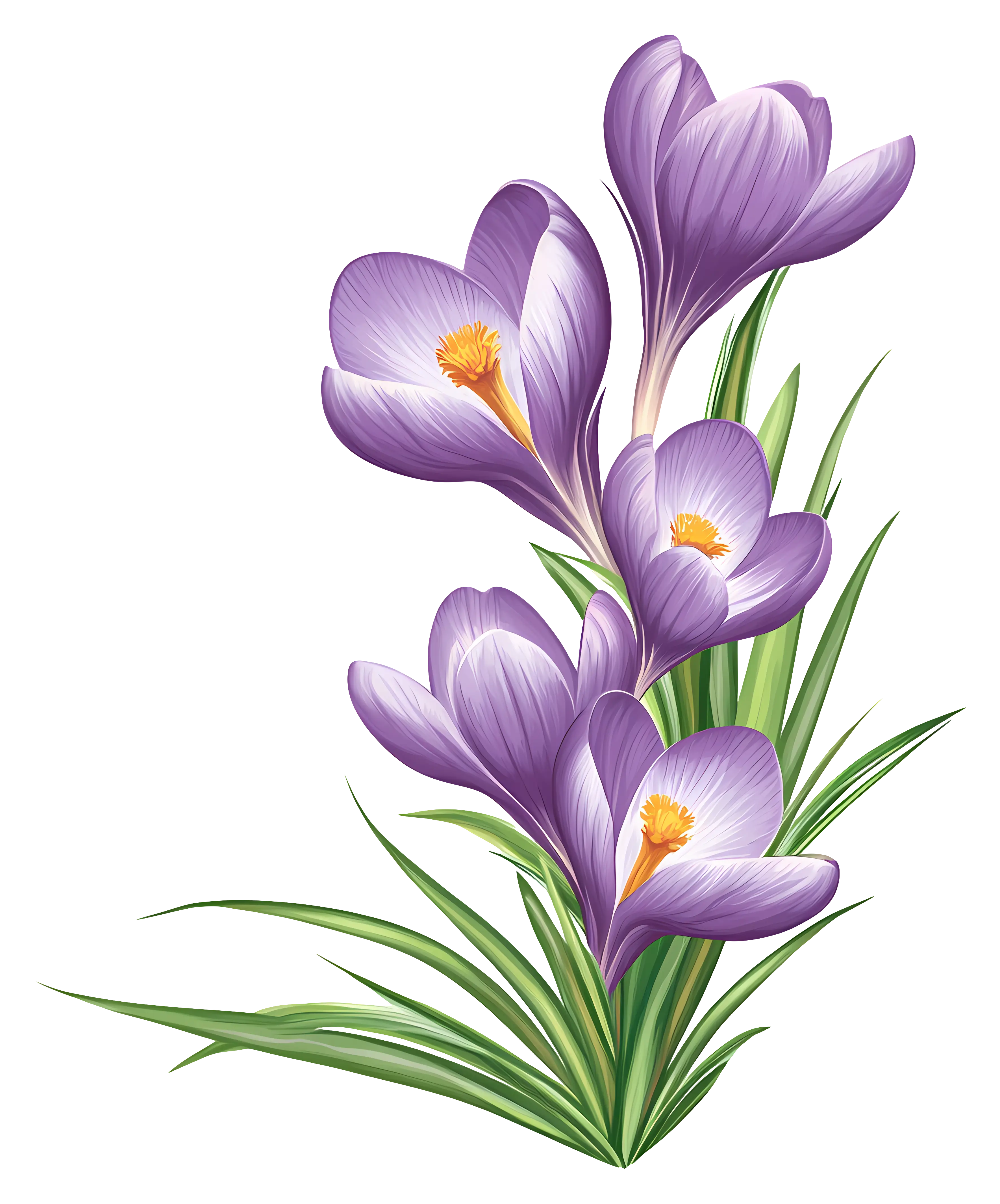 Bouquet of Purple Flowers