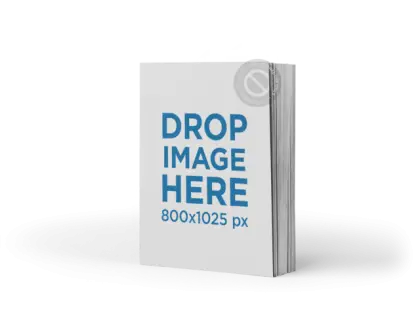 Book Cover Mockup for Design Templates