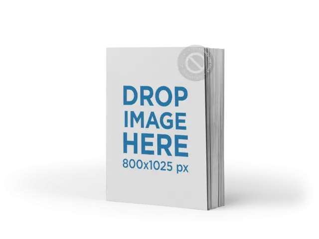 Book Cover Mockup for Design Templates