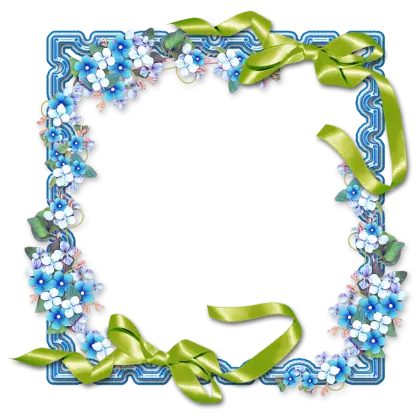 Beautiful Floral Frame