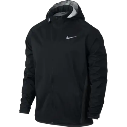 Black Sports Jacket with Nike Logo