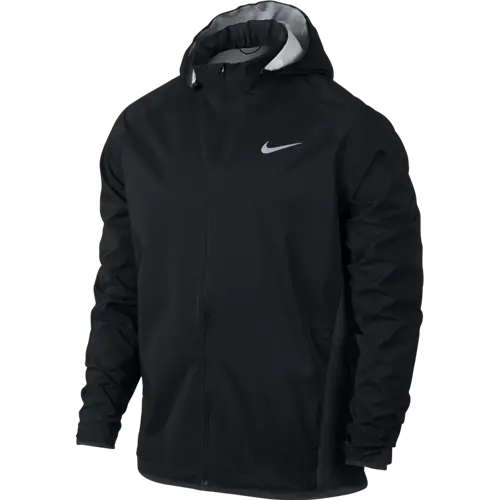 Black Sports Jacket with Nike Logo