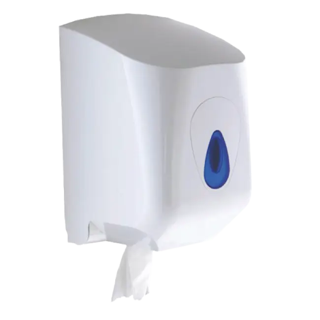 White Paper Dispenser with Tissue