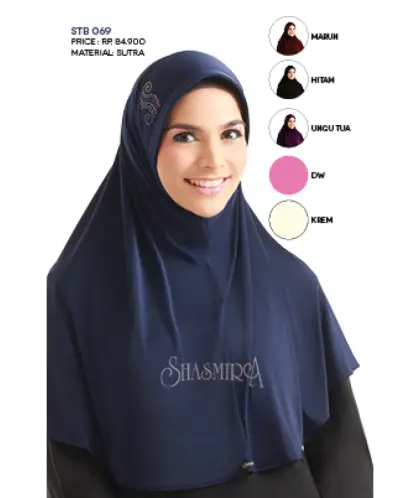 Blue Hijab for Women