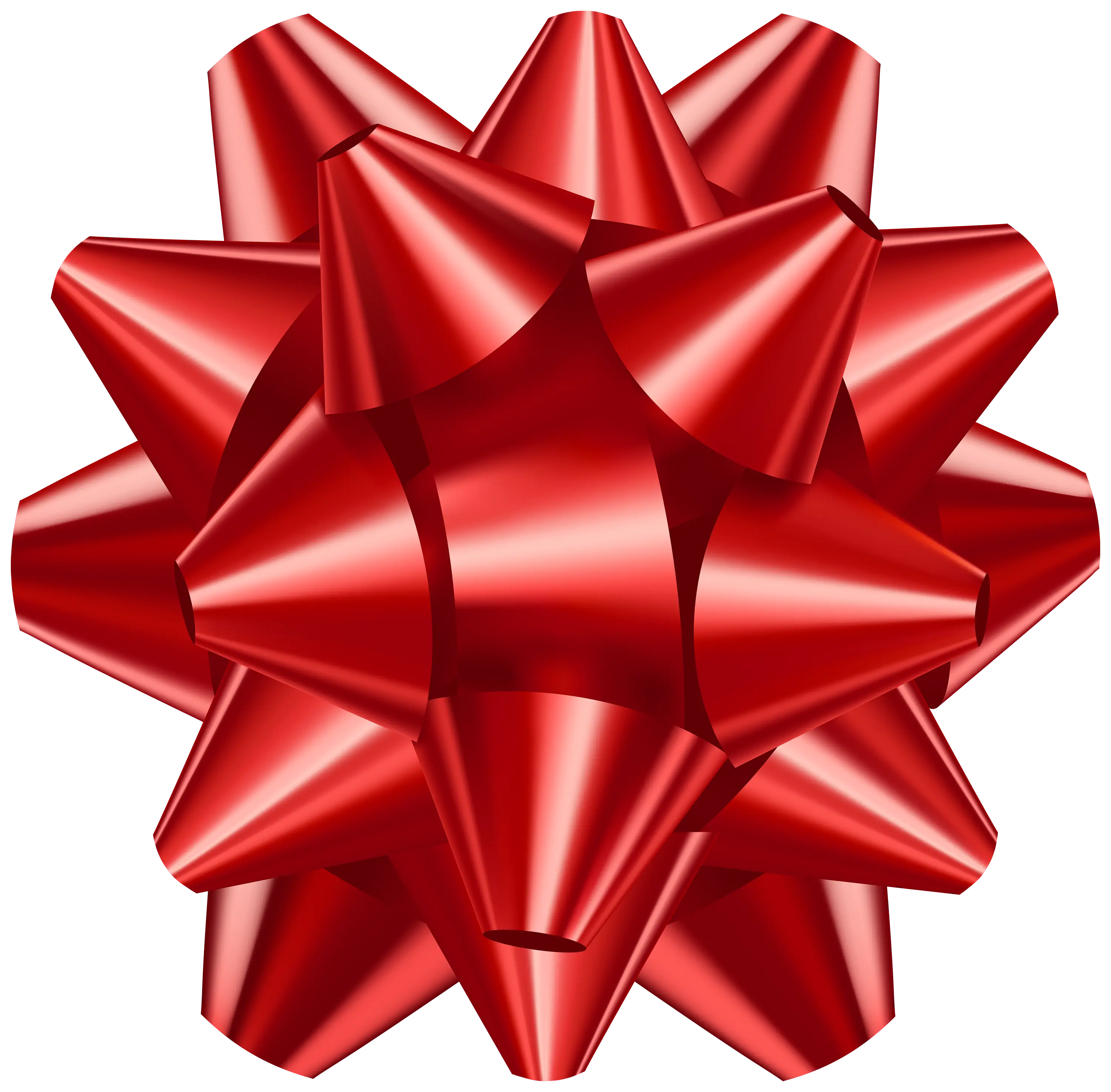 Red Gift Bow Decoration