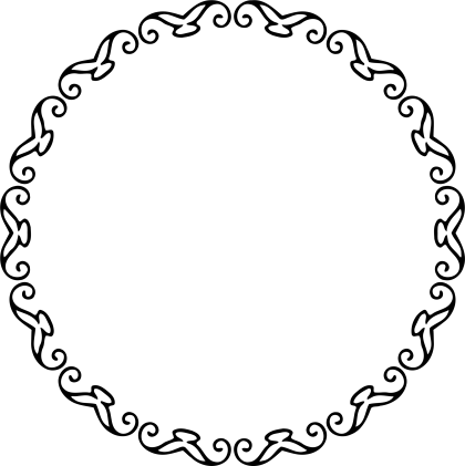 Decorative Circular Border Design