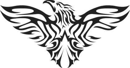 Tribal Phoenix Tattoo Design