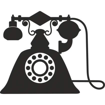 Vintage Black Telephone