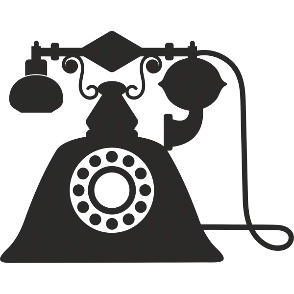Vintage Black Telephone