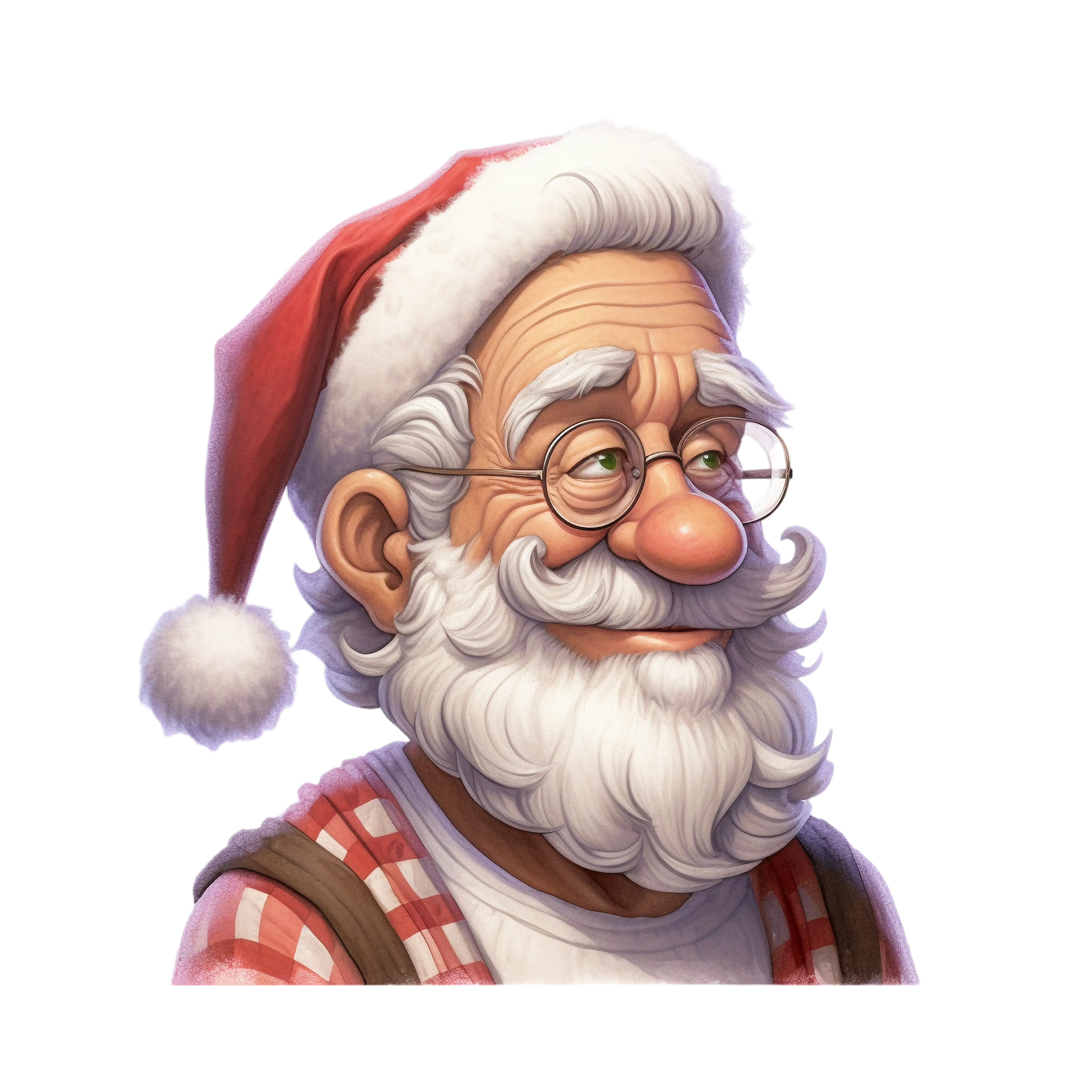 Santa Claus Holiday Illustration