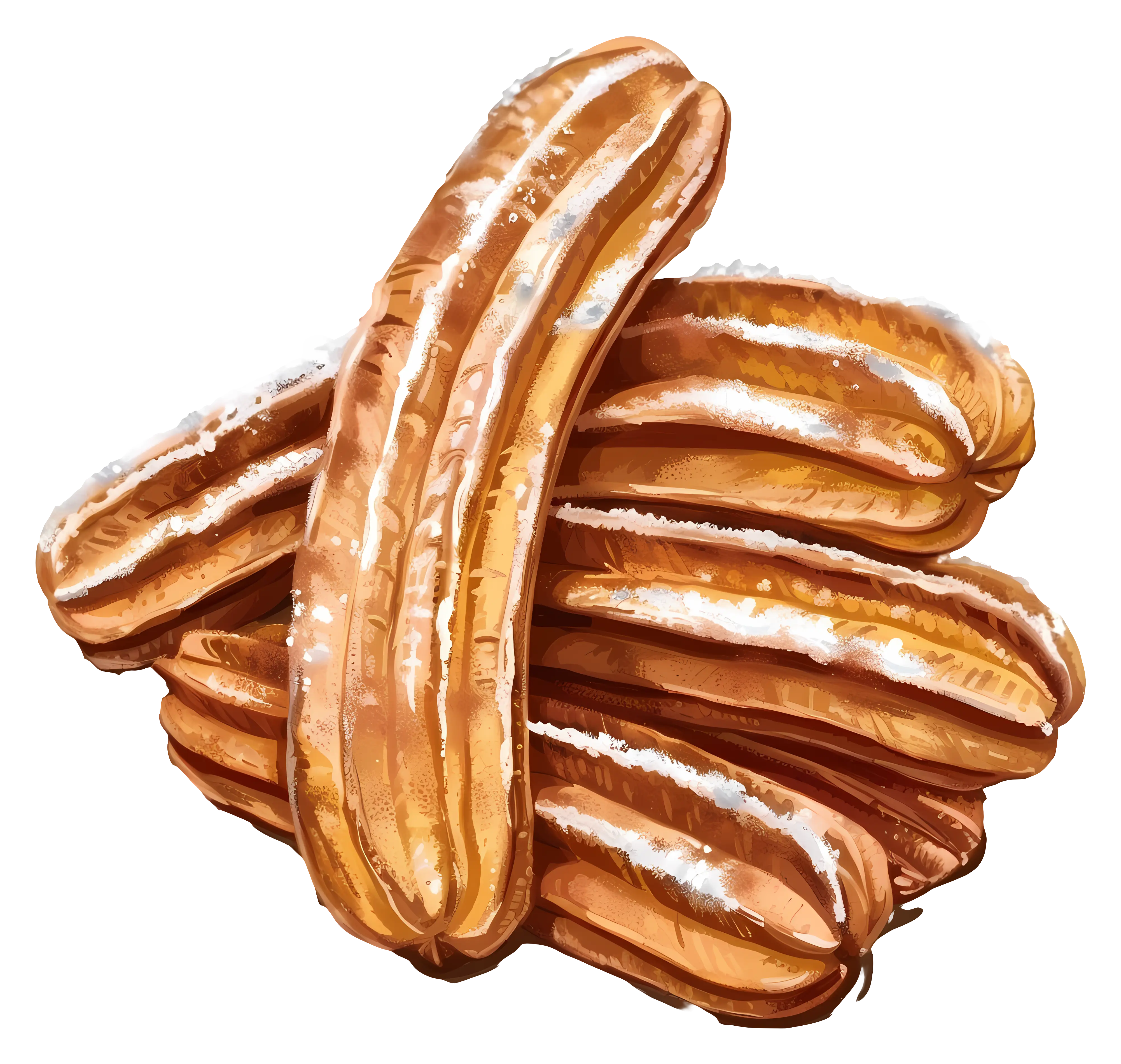 Delicious Churros with Cinnamon Sugar