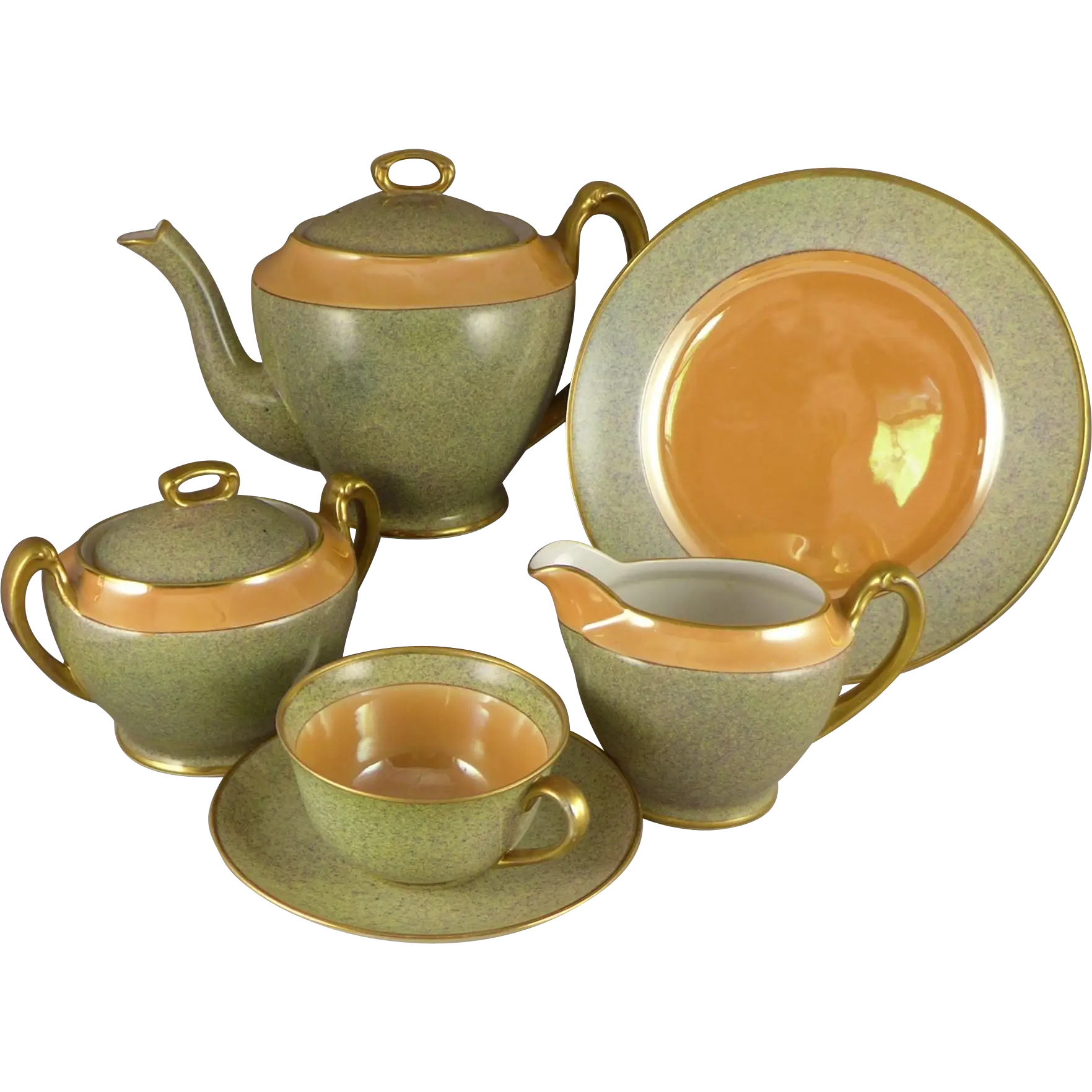 Vintage Ceramic Dinnerware Set
