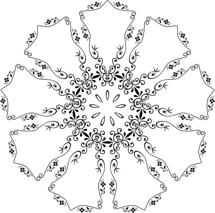 Intricate Decorative Mandala Pattern Illustration