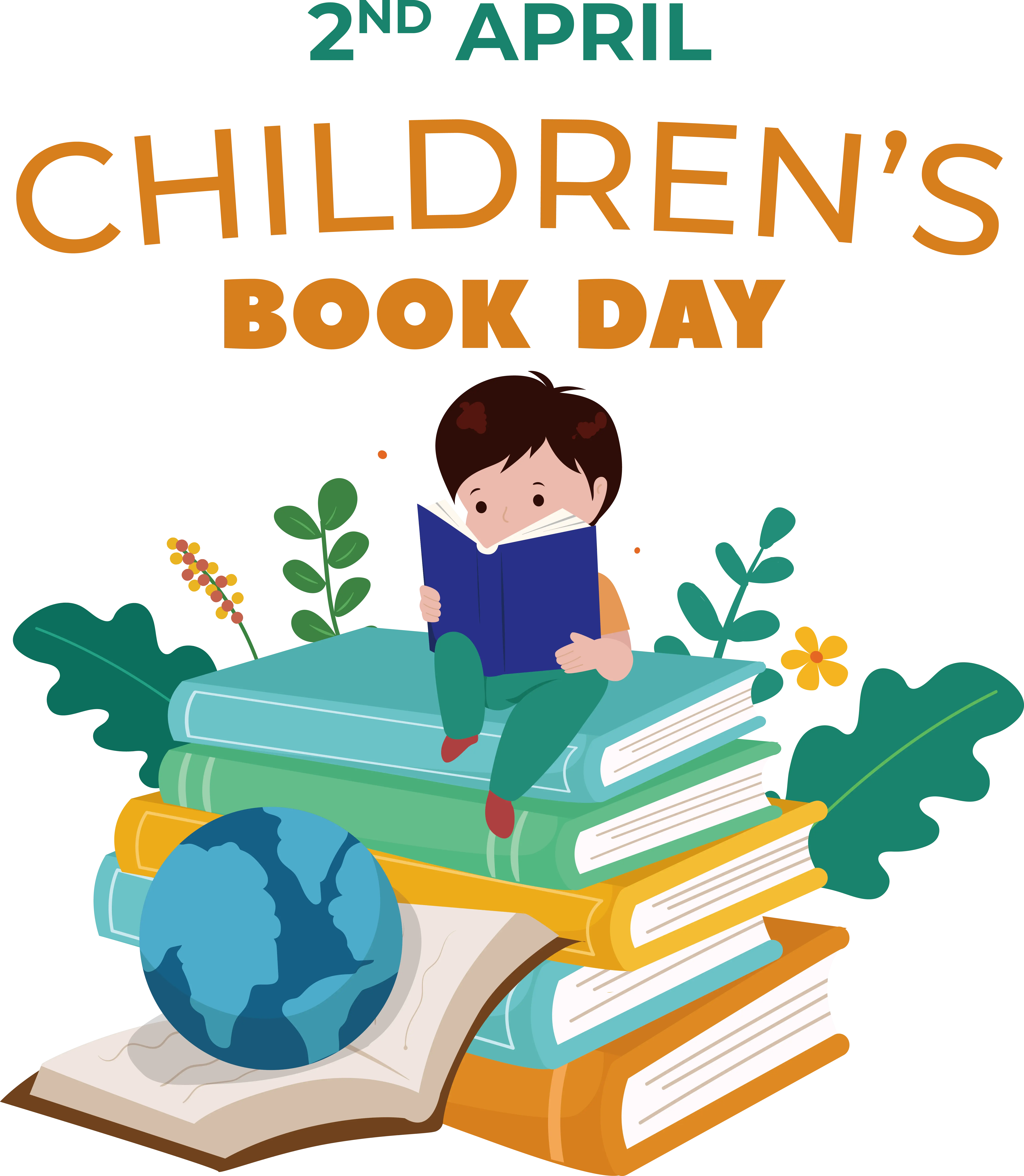 Celebration of Children's Book Day Illustration
