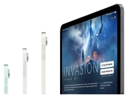 Tablet Displaying Invasion