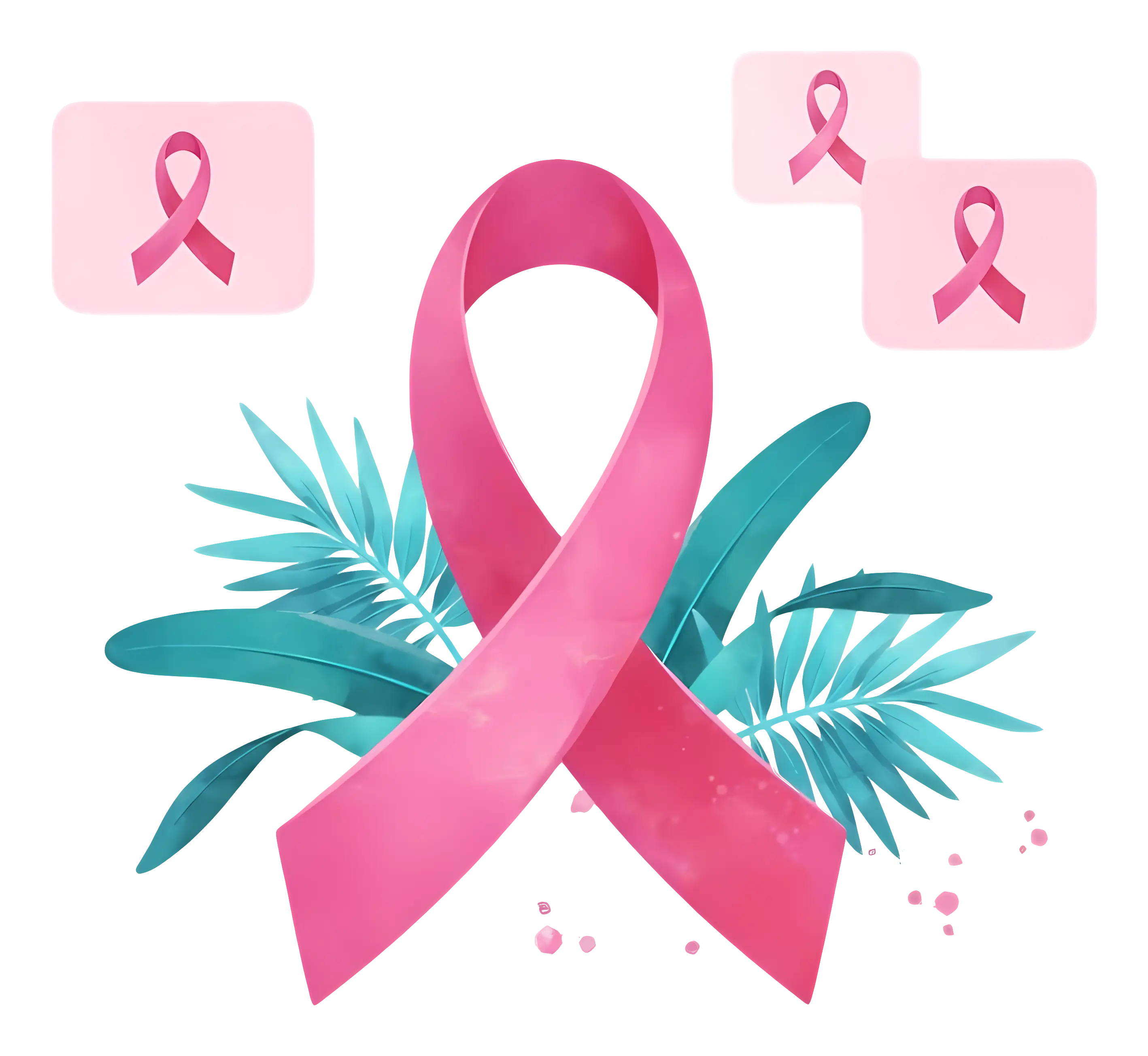 Pink Ribbon for Breast Cancer Awareness
