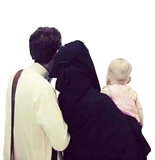 Family with Baby