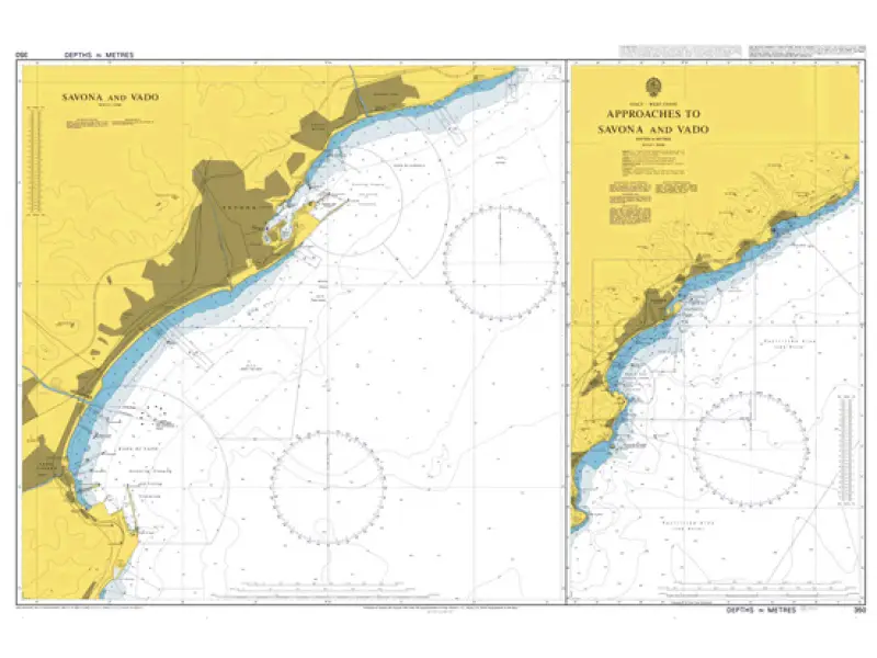 Nautical Chart of Samola and Vano