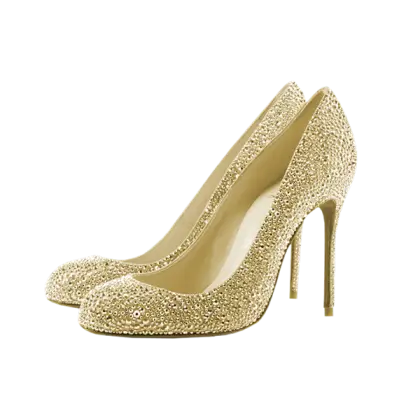 Elegant Gold High Heels for Glamorous Events