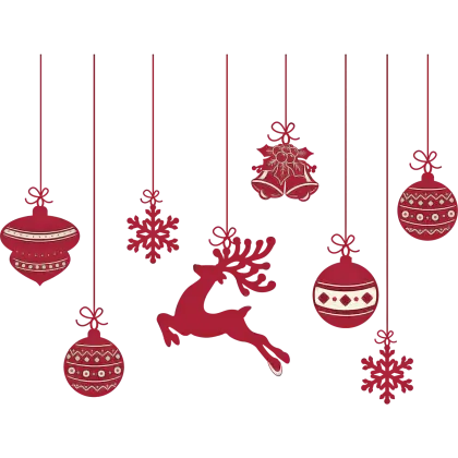 Red Christmas Decorations