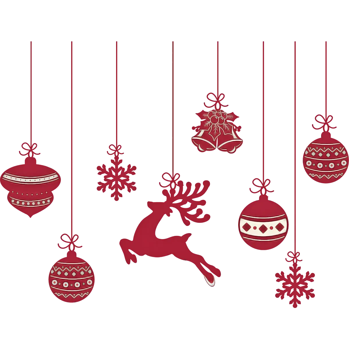 Red Christmas Decorations